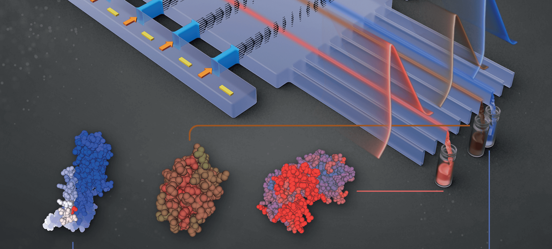 LetPub Journal Cover Art Design - Investigating peak dispersion in free-flow counterflow gradient focusing due to electroosmotic flow