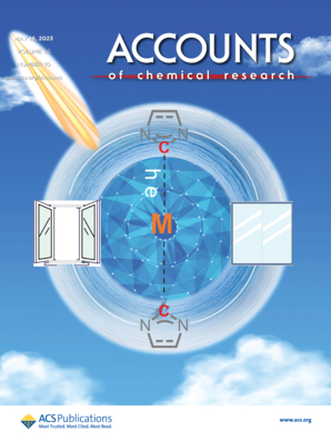 LetPub Journal Cover Design Service Art Sample, ACCOUNTS OF CHEMICAL RESEARCH Cover 2